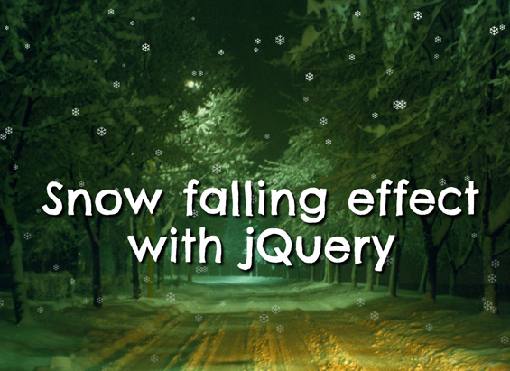 jquery-snow